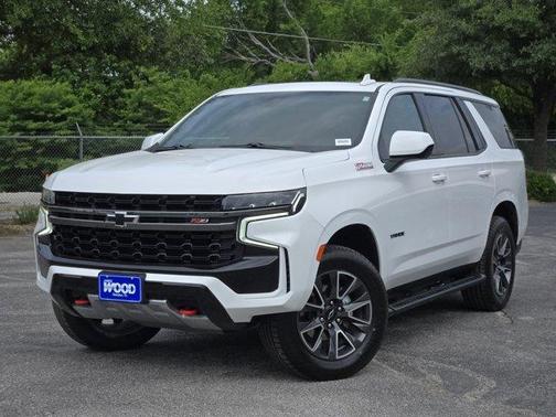 Summit White 2021 Chevrolet Tahoe Z71