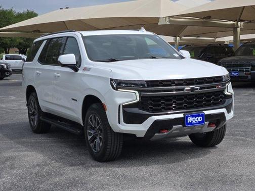 Summit White 2021 Chevrolet Tahoe Z71