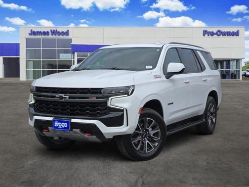 Summit White 2021 Chevrolet Tahoe Z71