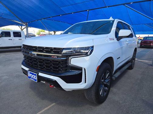 Summit White 2021 Chevrolet Tahoe Z71