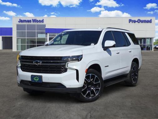 Summit White 2021 Chevrolet Tahoe RST