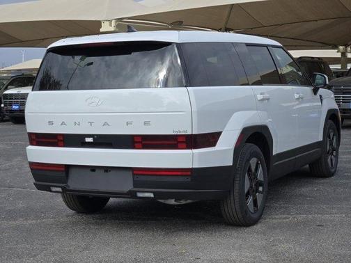 White 2026 Hyundai SANTA FE HEV SE