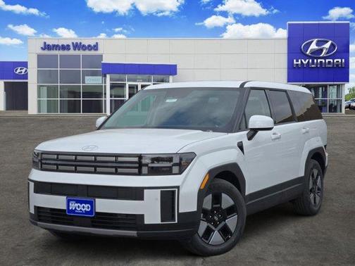 White 2026 Hyundai SANTA FE HEV SE