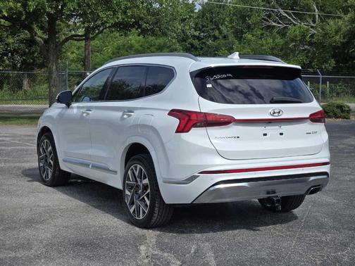 Quartz White 2022 Hyundai SANTA FE Calligraphy