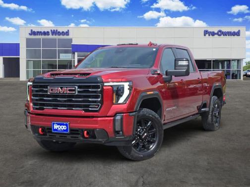 Volcanic Red 2024 GMC Sierra 2500 AT4