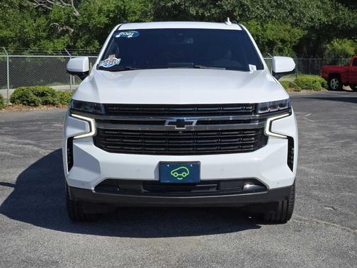 Summit White 2021 Chevrolet Tahoe RST