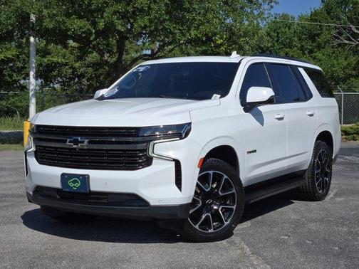 Summit White 2021 Chevrolet Tahoe RST