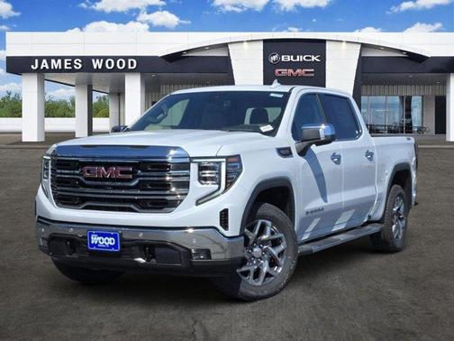 Glacier White 2026 GMC Sierra 1500 SLT
