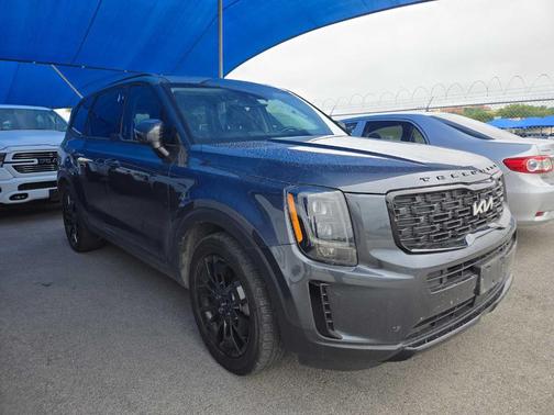 Gray 2022 Kia Telluride EX