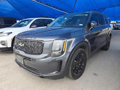 Gray 2022 Kia Telluride EX