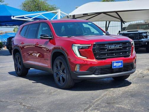 Volcanic Red 2026 GMC Acadia Elevation