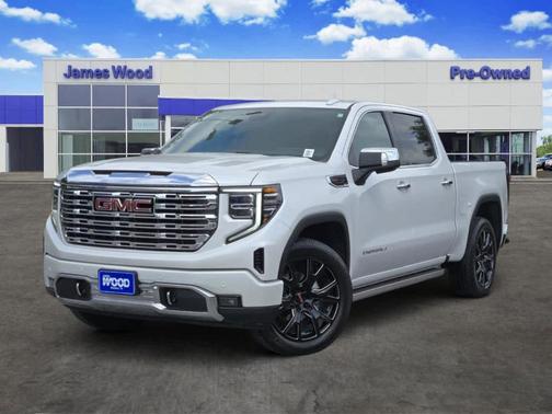 White Frost Tri-Coat 2023 GMC Sierra 1500 Denali