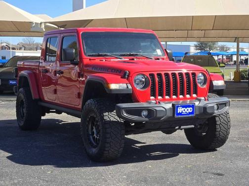 Firecracker Red Clearcoat 2022 Jeep Gladiator Rubicon