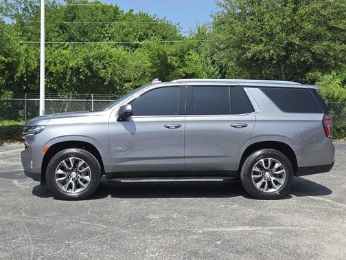 Satin Steel Metallic 2022 Chevrolet Tahoe LT