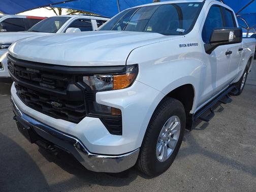 Summit White 2023 Chevrolet Silverado 1500 WT