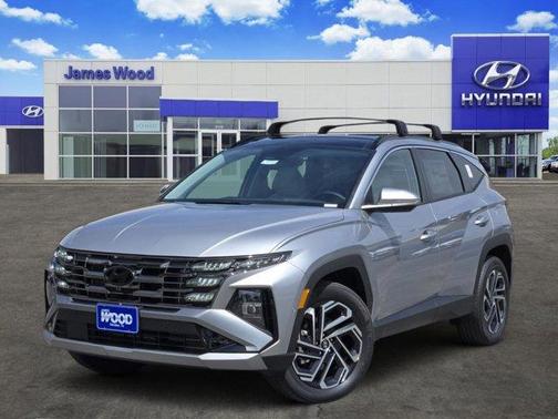 Shimmering Silver 2026 Hyundai TUCSON Hybrid Limited