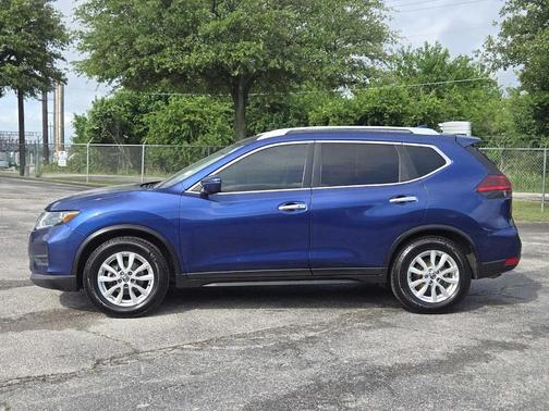 Caspian Blue 2018 Nissan Rogue SV