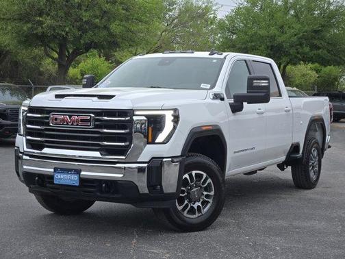 Summit White 2025 GMC Sierra 2500 SLE