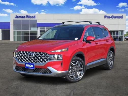 Calypso Red 2022 Hyundai SANTA FE Limited
