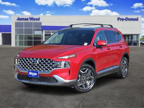 Calypso Red 2022 Hyundai SANTA FE Limited