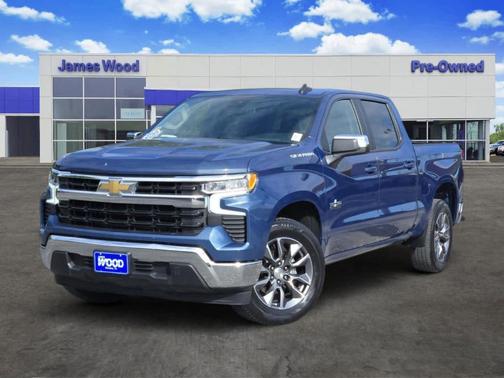 Lakeshore Blue Metallic 2024 Chevrolet Silverado 1500 LT