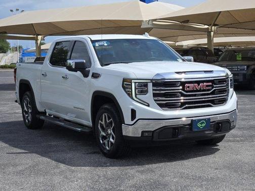 Summit White 2024 GMC Sierra 1500 SLT