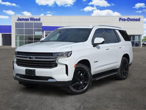 Summit White 2021 Chevrolet Tahoe LT