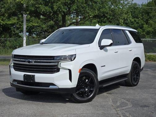 Summit White 2021 Chevrolet Tahoe LT