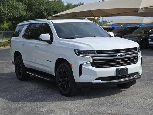 Summit White 2021 Chevrolet Tahoe LT