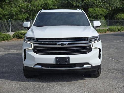 Summit White 2021 Chevrolet Tahoe LT
