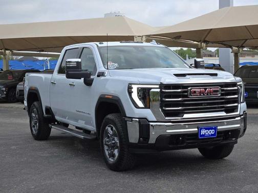Glacier White 2026 GMC Sierra 2500 SLT