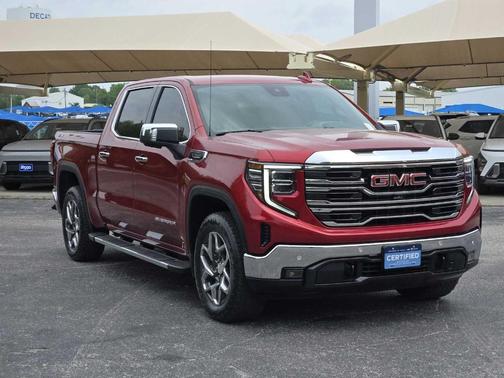 Volcanic Red 2023 GMC Sierra 1500 SLT