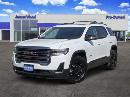 Summit White 2023 GMC Acadia AT4