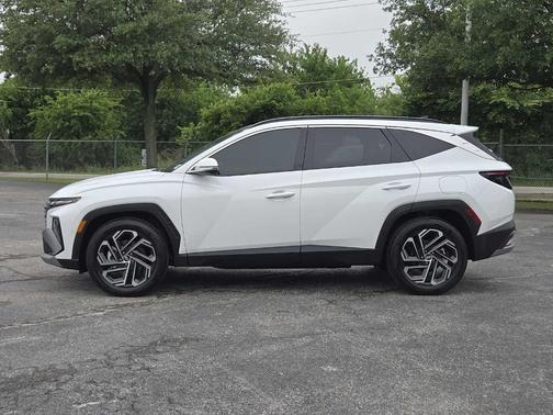 Serenity White Pearl 2025 Hyundai TUCSON Limited