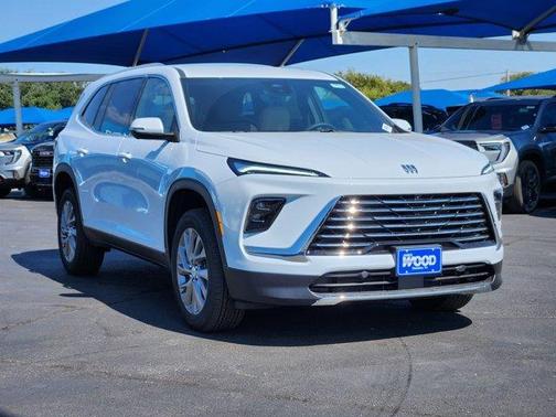 White Tri-Coat 2026 Buick Enclave Preferred