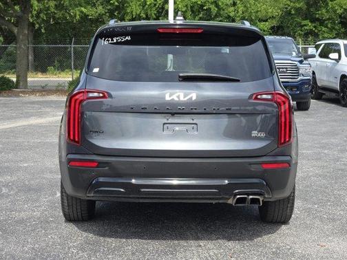 Gray 2022 Kia Telluride EX