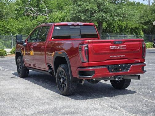 Volcanic Red 2024 GMC Sierra 2500 AT4