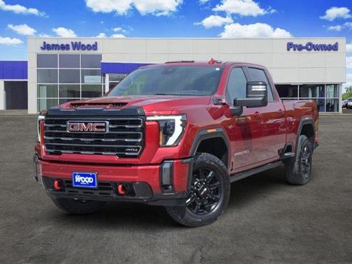 Volcanic Red 2024 GMC Sierra 2500 AT4