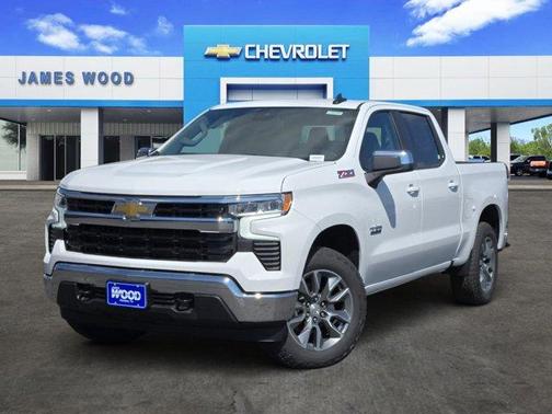 Summit White 2026 Chevrolet Silverado 1500 LT