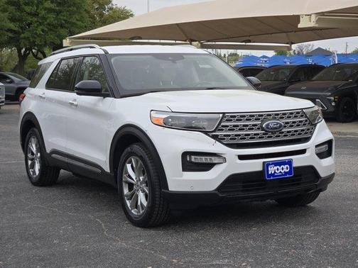 Oxford White 2021 Ford Explorer Limited