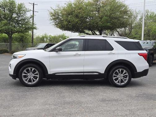 Oxford White 2021 Ford Explorer Limited