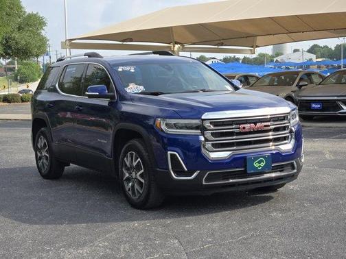 Ultra Blue Metallic 2023 GMC Acadia SLE