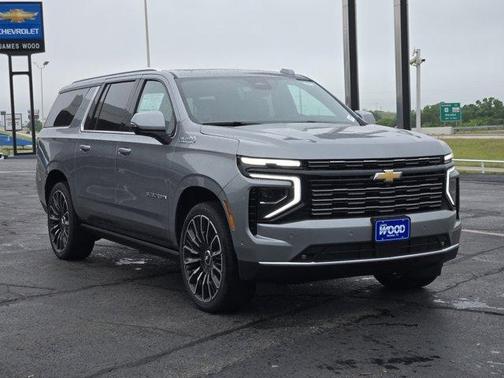 Sterling Gray Metallic 2026 Chevrolet Suburban High Country