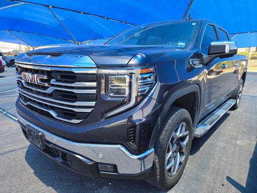 Titanium Rush Metallic 2022 GMC Sierra 1500 SLT