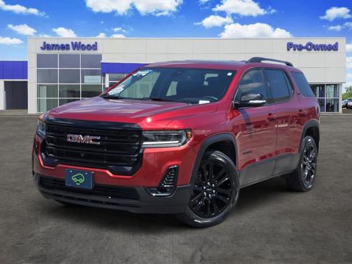 Volcanic Red 2023 GMC Acadia SLT
