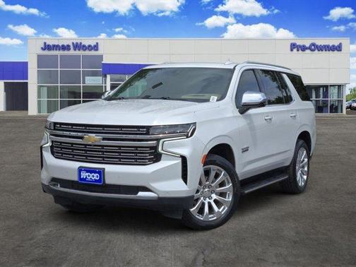 Iridescent Pearl Tricoat 2021 Chevrolet Tahoe Premier