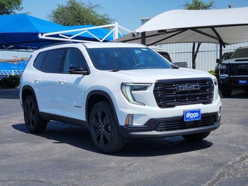 Summit White 2026 GMC Acadia Elevation