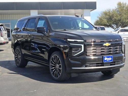 Black 2026 Chevrolet Tahoe High Country