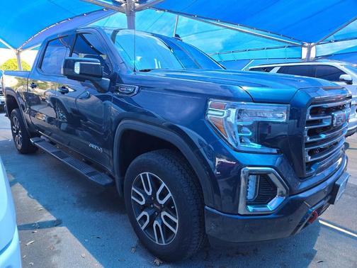 Pacific Blue Metallic 2020 GMC Sierra 1500 AT4