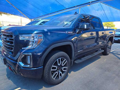 Pacific Blue Metallic 2020 GMC Sierra 1500 AT4